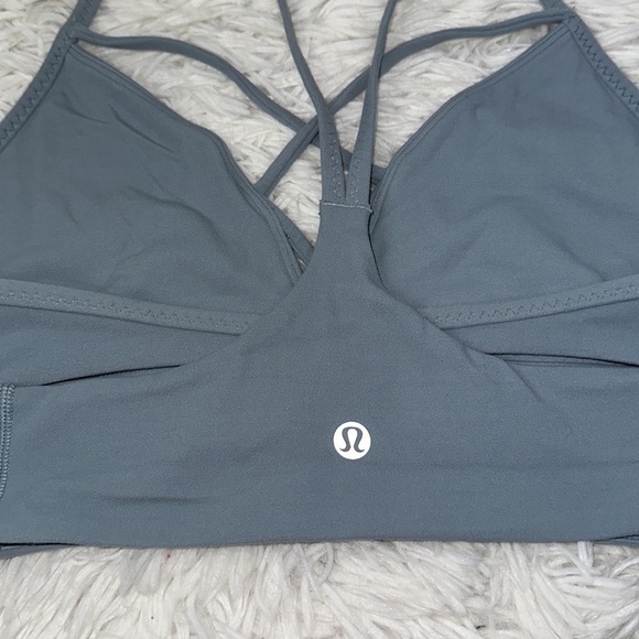 Lululemon Expand Your Limits Bra Blue Cast - Picture 3 of 4